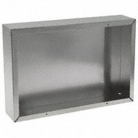 Bud Industries - AC-1419 - CHASSIS ALUM NATURAL 12"L X 8"W