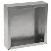 Bud Industries - AC-405 - CHASSIS ALUM NATURAL 7"L X 7"W