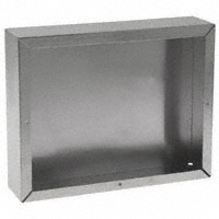 Bud Industries - AC-406 - CHASSIS ALUM NATURAL 9"L X 7"W