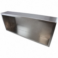 Bud Industries - AC-423 - CHASSIS ALUM NATURAL 17"L X 7"W