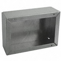 Bud Industries - AC-431 - CHASSIS ALUM NATURAL 6"L X 4"W