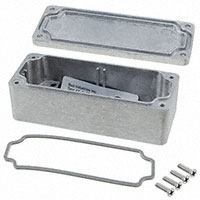 Bud Industries - AN-1300-A - BOX ALUM NATURAL 3.53"L X 1.41"W