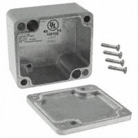 Bud Industries - AN-1301 - BOX ALUM NATURAL 2.52"L X 2.27"W