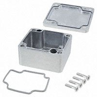 Bud Industries - AN-1301-A - BOX ALUM NATURAL 2.52"L X 2.27"W