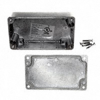 Bud Industries - AN-1302 - BOX ALUM NATURAL 4.55"L X 2.58"W