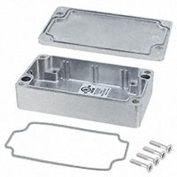 Bud Industries - AN-1302-A - BOX ALUM NATURAL 4.55"L X 2.58"W