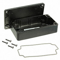 Bud Industries - AN-1302-AB - BOX ALUM BLACK 4.55"L X 2.58"W