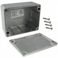 Bud Industries - AN-1304 - BOX ALUM NATURAL 4.54"L X 3.54"W