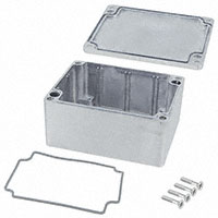 Bud Industries - AN-1304-A - BOX ALUM NATURAL 4.54"L X 3.54"W