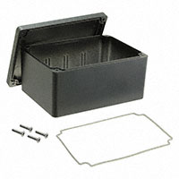 Bud Industries - AN-1305-AB - BOX ALUM BLACK 5.83"L X 4.25"W