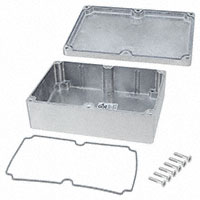 Bud Industries - AN-1306-A - BOX ALUM NATURAL 6.73"L X 4.67"W