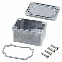 Bud Industries - AN-1318-A - BOX ALUM NATURAL 2.19"L X 1.61"W