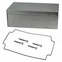 Bud Industries - AN-1323-A - BOX ALUM NATURAL 10.24"L X 6.3"W