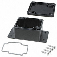 Bud Industries - AN-2801-AB - BOX ALUM BLACK 2.52"L X 2.27"W