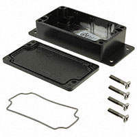 Bud Industries - AN-2802-AB - BOX ALUM BLACK 4.55"L X 2.58"W