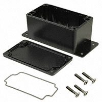Bud Industries - AN-2803-AB - BOX ALUM BLACK 4.55"L X 2.58"W