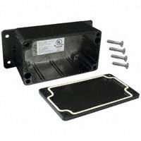 Bud Industries - AN-2803-B - BOX ALUM BLACK 4.55"L X 2.58"W