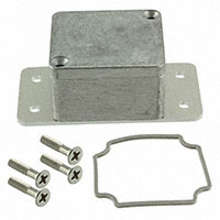 Bud Industries - AN-2804-A - BOX ALUM NATURAL 4.54"L X 3.54"W