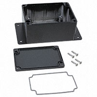 Bud Industries - AN-2804-AB - BOX ALUM BLACK 4.54"L X 3.54"W