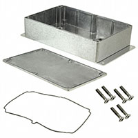 Bud Industries - AN-2807-A - BOX ALUM NATURAL 8.76"L X 5.76"W