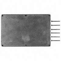 Bud Industries - AN-2808 - BOX ALUM NATURAL 8.76"L X 5.76"W