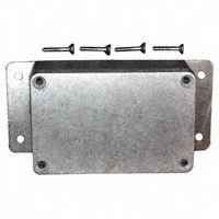 Bud Industries - AN-2812 - BOX ALUM NATURAL 3.86"L X 2.52"W