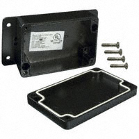 Bud Industries - AN-2812-B - BOX ALUM BLACK 3.86"L X 2.52"W