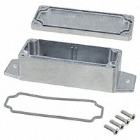 Bud Industries - AN-2813-A - BOX ALUM NATURAL 4.9"L X 3.14"W