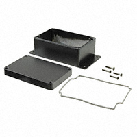 Bud Industries - AN-2814-AB - BOX ALUM BLACK 4.9"L X 3.14"W