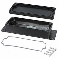 Bud Industries - AN-2815-AB - BOX ALUM BLACK 5.91"L X 2.52"W