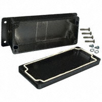 Bud Industries - AN-2815-B - BOX ALUM BLACK 5.91"L X 2.52"W