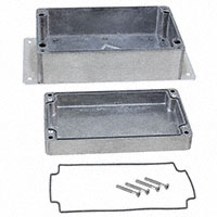 Bud Industries - AN-2816-A - BOX ALUM NATURAL 6.29"L X 3.93"W