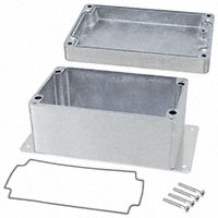 Bud Industries - AN-2817-A - BOX ALUM NATURAL 6.29"L X 3.93"W