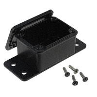 Bud Industries - AN-2818-B - BOX ALUM BLACK 2.19"L X 1.61"W