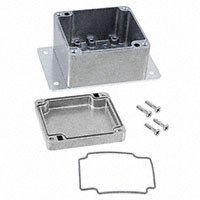 Bud Industries - AN-2819-A - BOX ALUM NATURAL 3.13"L X 2.93"W