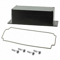 Bud Industries - AN-2821-AB - BOX ALUM BLACK 6.89"L X 3.15"W