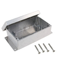 Bud Industries - AN-2822 - BOX ALUM NATURAL 7.87"L X 4.27"W