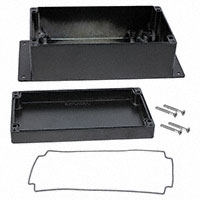 Bud Industries - AN-2822-AB - BOX ALUM BLACK 7.87"L X 4.27"W