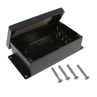 Bud Industries - AN-2822-B - BOX ALUM BLACK 7.87"L X 4.27"W