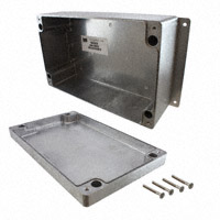 Bud Industries - AN-2823 - BOX ALUM NATURAL 10.24"L X 6.3"W