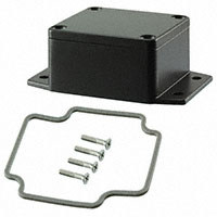 Bud Industries - AN-2851-AB - BOX ALUM BLACK 2.52"L X 2.28"W