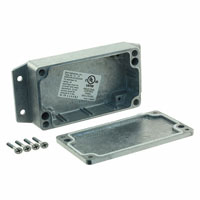 Bud Industries - AN-2852 - BOX ALUM NATURAL 4.53"L X 2.56"W