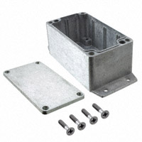 Bud Industries - AN-2853 - BOX ALUM NATURAL 4.53"L X 2.56"W