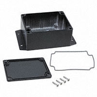 Bud Industries - AN-2854-AB - BOX ALUM BLACK 4.53"L X 3.54"W