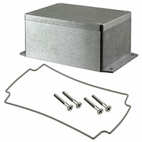 Bud Industries - AN-2855-A - BOX ALUM NATURAL 5.83"L X 4.25"W