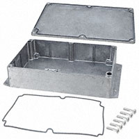 Bud Industries - AN-2857-A - BOX ALUM NATURAL 8.75"L X 5.75"W