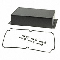 Bud Industries - AN-2857-AB - BOX ALUM BLACK 8.75"L X 5.75"W