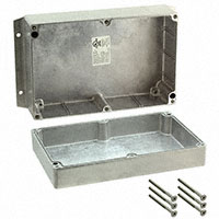 Bud Industries - AN-2858-A - BOX ALUM NATURAL 8.75"L X 5.75"W