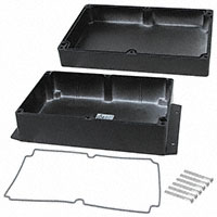 Bud Industries - AN-2858-AB - BOX ALUM BLACK 8.75"L X 5.75"W