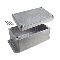 Bud Industries - AN-2867 - BOX ALUM NATURAL 6.3"L X 3.94"W